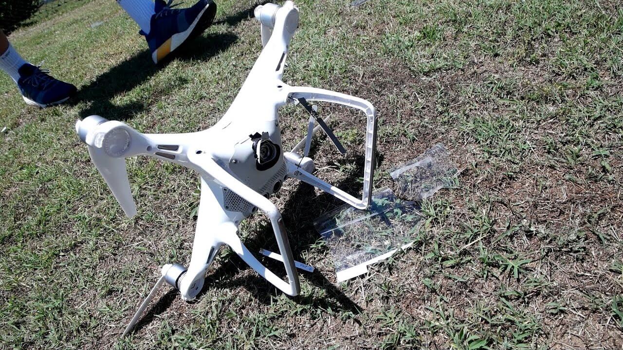 Drone crash crashes dji crashed causes top s800 our throttle low number incident